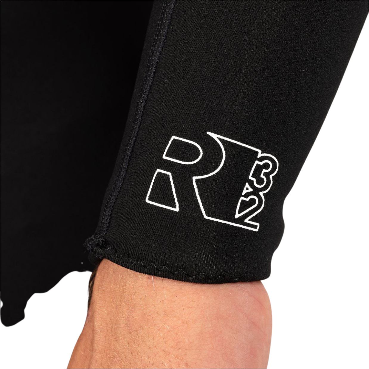 2025 Gul Mens Response 3/2mm Flatlock Back Zip Wetsuit RE1321-C1 - Black